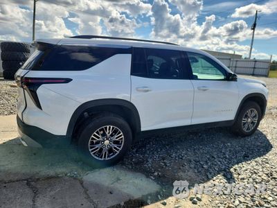 Trzecie zdjęcie samochodu z tyłu: 2025 CHEVROLET TRAVERSE LT VIN:1GNERGRS6SJ266068 - miniatura