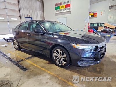 Czwarte zdjęcie samochodu z boku: 2018 HONDA ACCORD LX VIN:1HGCV1F11JA141967 - miniatura