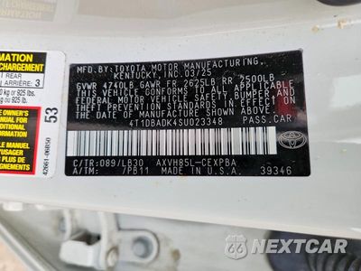 Zdjęcie 12 z 12 samochodu: 2025 TOYOTA CAMRY XSE VIN:4T1DBADK4SU023348 - miniatura