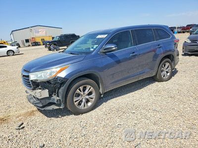 2015 TOYOTA HIGHLANDER XLE 5TDKKRFH5FS097660 - główne zdjęcie licytacji z USA - miniatura