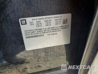 Zdjęcie 13 z 13 samochodu: 2013 BUICK REGAL GS VIN:2G4GV5GV8D9157510 - miniatura