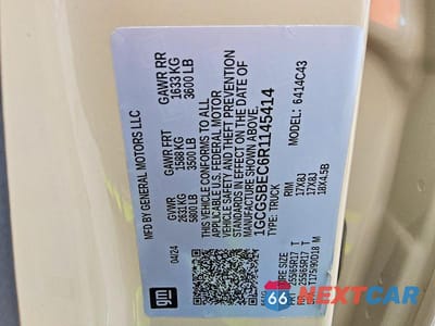 Zdjęcie 13 z 13 samochodu: 2024 CHEVROLET COLORADO VIN:1GCGSBEC6R1145414 - miniatura