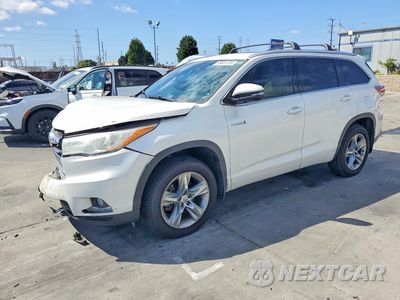 2014 TOYOTA HIGHLANDER HYBRID LIMITED 5TDDCRFH2ES005621 - główne zdjęcie licytacji z USA - miniatura