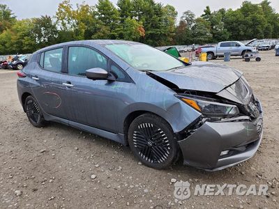 Czwarte zdjęcie samochodu z boku: 2023 NISSAN LEAF SV PLUS VIN:1N4CZ1CV5PC550373 - miniatura