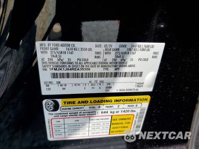 Zdjęcie 13 z 13 samochodu: 2024 FORD EXPEDITION MAX XLT VIN:1FMJK1J84REA35306 - miniatura