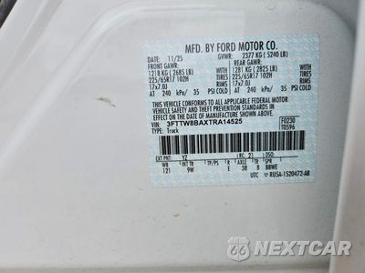 Zdjęcie 13 z 13 samochodu: 2026 FORD MAVERICK XL VIN:3FTTW8BAXTRA14525 - miniatura