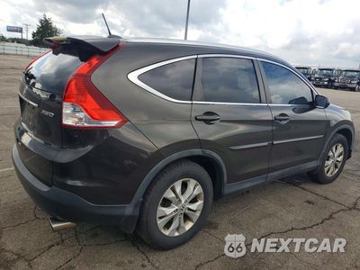Trzecie zdjęcie samochodu z tyłu: 2013 HONDA CR-V EXL VIN:5J6RM4H78DL004834 - miniatura