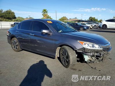 Czwarte zdjęcie samochodu z boku: 2016 HONDA ACCORD EXL VIN:1HGCR3F80GA030512 - miniatura
