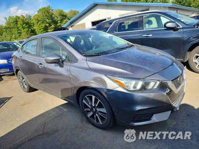 Czwarte zdjęcie samochodu z boku: 2021 NISSAN VERSA SV VIN:3N1CN8EV6ML856318 - miniatura