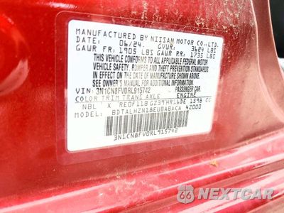 Zdjęcie 12 z 12 samochodu: 2024 NISSAN VERSA SR VIN:3N1CN8FV0RL915742 - miniatura