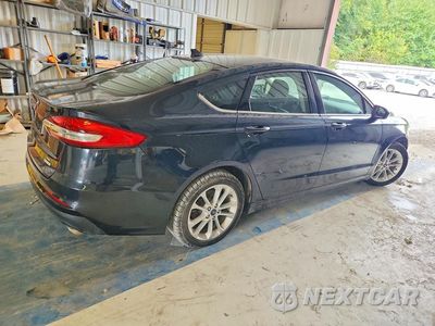 Trzecie zdjęcie samochodu z tyłu: 2020 FORD FUSION SE VIN:3FA6P0HD8LR186586 - miniatura