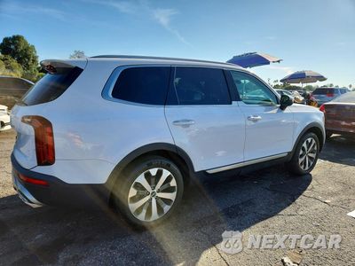 Trzecie zdjęcie samochodu z tyłu: 2022 KIA TELLURIDE S VIN:5XYP64HC1NG221384 - miniatura