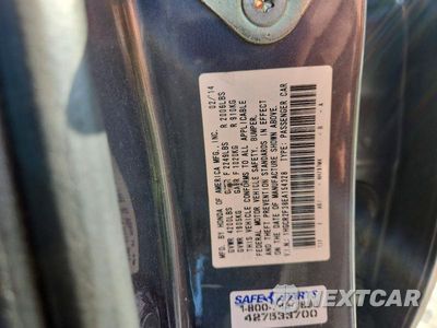 Zdjęcie 12 z 12 samochodu: 2014 HONDA ACCORD LX VIN:1HGCR2F38EA154328 - miniatura