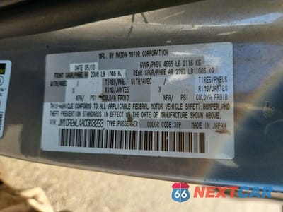Zdjęcie 13 z 13 samochodu: 2010 MAZDA 5 VIN:JM1CR2WL4A0383233 - miniatura