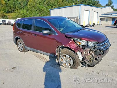 Czwarte zdjęcie samochodu z boku: 2013 HONDA CR-V LX VIN:5J6RM4H38DL078882 - miniatura