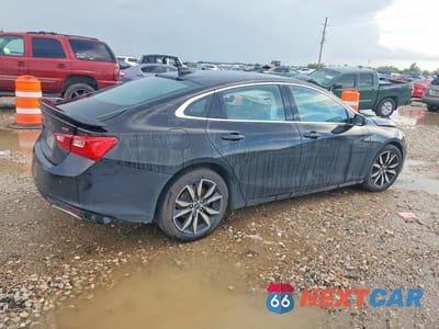 Trzecie zdjęcie samochodu z tyłu: 2021 CHEVROLET MALIBU RS VIN:1G1ZG5ST9MF087576 - miniatura