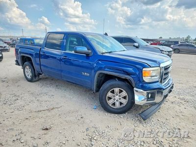 Czwarte zdjęcie samochodu z boku: 2015 GMC SIERRA C1500 SLE VIN:3GTP1UEC3FG481887 - miniatura
