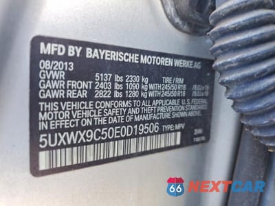 Zdjęcie 14 z 14 samochodu: 2014 BMW X3 XDRIVE28I VIN:5UXWX9C50E0D19506 - miniatura