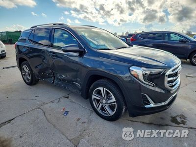 Czwarte zdjęcie samochodu z boku: 2020 GMC TERRAIN SLT VIN:3GKALVEV3LL112073 - miniatura