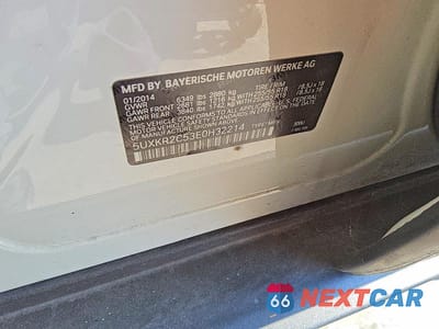 Zdjęcie 13 z 13 samochodu: 2014 BMW X5 SDRIVE35I VIN:5UXKR2C53E0H32214 - miniatura