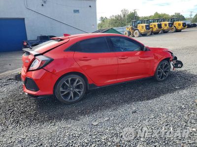 Trzecie zdjęcie samochodu z tyłu: 2017 HONDA CIVIC SPORT TOURING VIN:SHHFK7H91HU423228 - miniatura
