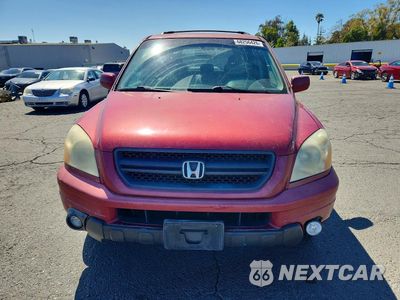 Piąte zdjęcie samochodu w środku: 2003 HONDA PILOT EXL VIN:2HKYF18653H528981 - miniatura