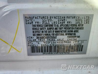 Zdjęcie 12 z 12 samochodu: 2024 NISSAN SENTRA SV VIN:3N1AB8CVXRY259542 - miniatura