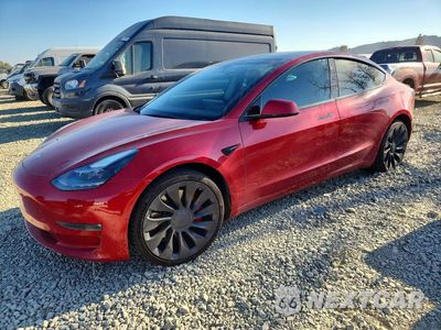 2022 TESLA MODEL 3 5YJ3E1EC0NF242044 - główne zdjęcie licytacji z USA - miniatura