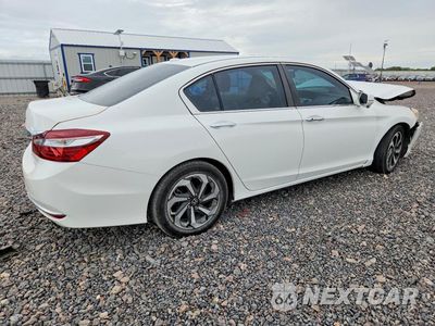 Trzecie zdjęcie samochodu z tyłu: 2016 HONDA ACCORD EXL VIN:1HGCR2F85GA054234 - miniatura