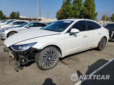 2021 HYUNDAI SONATA HYBRID SEL KMHL34JJ4MA027877 - główne zdjęcie licytacji z USA - miniatura