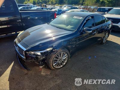 2018 INFINITI Q50 3.0T LUXE JN1EV7AR2JM611304 - główne zdjęcie licytacji z USA - miniatura