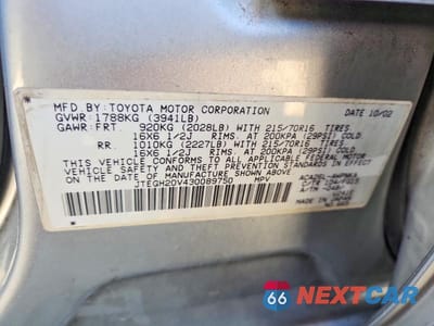 Zdjęcie 13 z 13 samochodu: 2003 TOYOTA RAV4 BASE VIN:JTEGH20V430089750 - miniatura