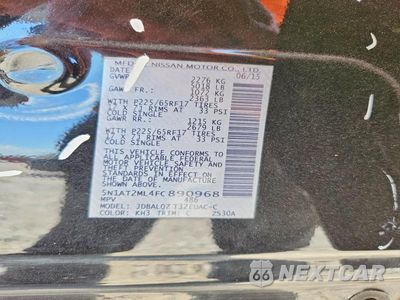 Zdjęcie 14 z 14 samochodu: 2015 NISSAN ROGUE SV VIN:5N1AT2ML4FC890968 - miniatura