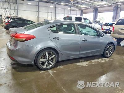 Trzecie zdjęcie samochodu z tyłu: 2017 KIA FORTE EX VIN:3KPFL4A87HE006961 - miniatura