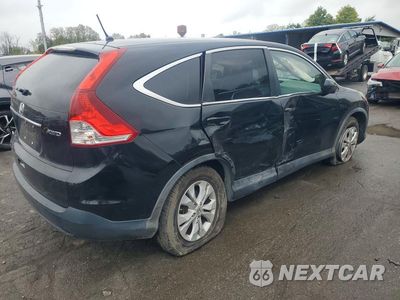 Trzecie zdjęcie samochodu z tyłu: 2013 HONDA CR-V EX VIN:2HKRM4H51DH605060 - miniatura
