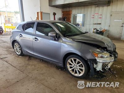 Czwarte zdjęcie samochodu z boku: 2012 LEXUS CT 200 VIN:JTHKD5BH1C2119020 - miniatura