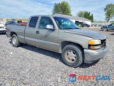 Czwarte zdjęcie samochodu z boku: 2000 GMC NEW SIERRA C1500 VIN:1GTEC19V8YZ365728 - miniatura