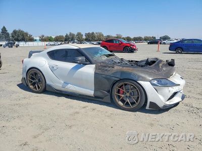 Czwarte zdjęcie samochodu z boku: 2021 TOYOTA GR SUPRA 3.0 PREMIUM VIN:WZ1DB0C00MW041918 - miniatura