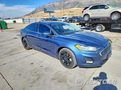 Czwarte zdjęcie samochodu z boku: 2019 FORD FUSION SE VIN:3FA6P0HD8KR251757 - miniatura