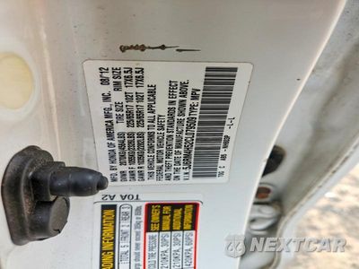Zdjęcie 13 z 13 samochodu: 2012 HONDA CR-V EX VIN:5J6RM4H52CL079509 - miniatura