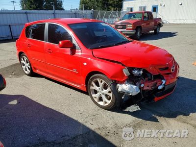 Czwarte zdjęcie samochodu z boku: 2008 MAZDA 3 HATCHBACK VIN:JM1BK343281868368 - miniatura