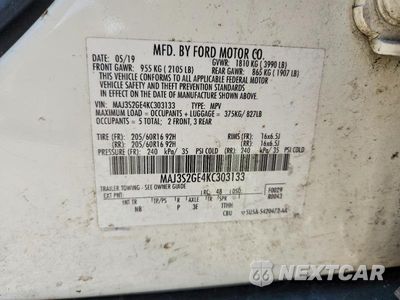 Zdjęcie 13 z 13 samochodu: 2019 FORD ECOSPORT SE VIN:MAJ3S2GE4KC303133 - miniatura