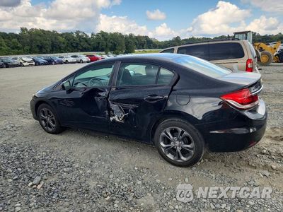 Drugie zdjęcie samochodu z przodu: 2015 HONDA CIVIC LX VIN:19XFB2F54FE061483 - miniatura
