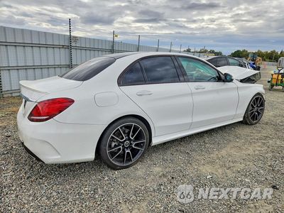 Trzecie zdjęcie samochodu z tyłu: 2020 MERCEDES-BENZ C 300 VIN:W1KWF8DBXLR598882 - miniatura