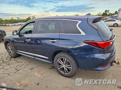 Drugie zdjęcie samochodu z przodu: 2017 INFINITI QX60 BASE VIN:5N1DL0MM8HC554821 - miniatura