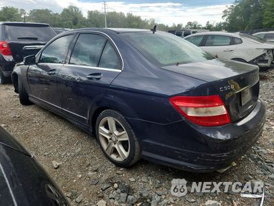 Drugie zdjęcie samochodu z przodu: 2011 MERCEDES-BENZ C 300 VIN:WDDGF5EB8BF632187 - miniatura