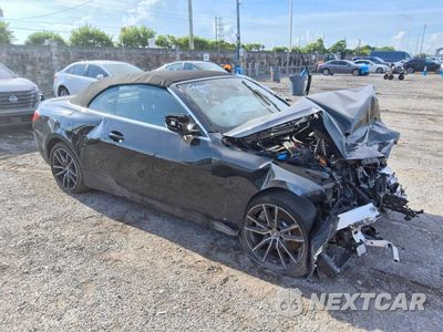Czwarte zdjęcie samochodu z boku: 2025 BMW 430I VIN:WBA33DB05SCS16725 - miniatura
