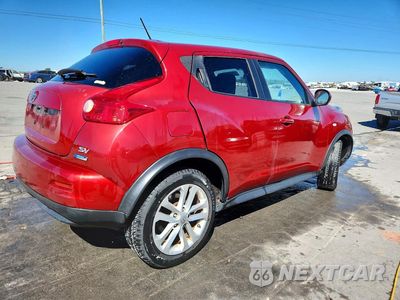 Trzecie zdjęcie samochodu z tyłu: 2012 NISSAN JUKE S VIN:JN8AF5MR9CT109511 - miniatura
