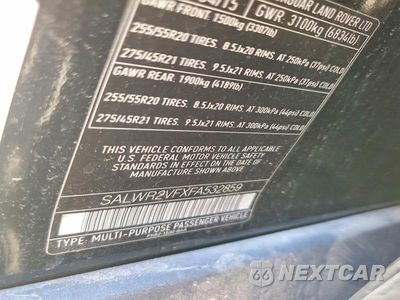 Zdjęcie 13 z 13 samochodu: 2015 LAND ROVER RANGE ROVER SPORT HSE VIN:SALWR2VFXFA532859 - miniatura