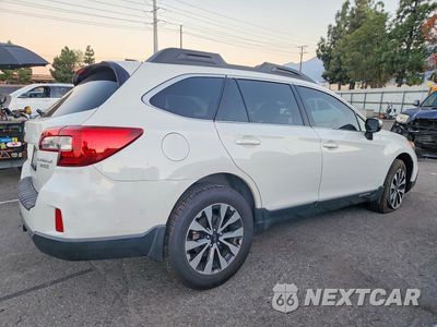 Trzecie zdjęcie samochodu z tyłu: 2016 SUBARU OUTBACK 2.5I LIMITED VIN:4S4BSALC8G3240125 - miniatura